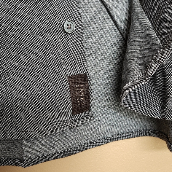 JACHS NEW YORK MEN'S SHORT SLEEVE SHIRT XXL Black NWT - Picture 11 of 14